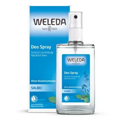 Déodorant naturel à la sauge, aux huiles essentielles, 100 ml, Weleda