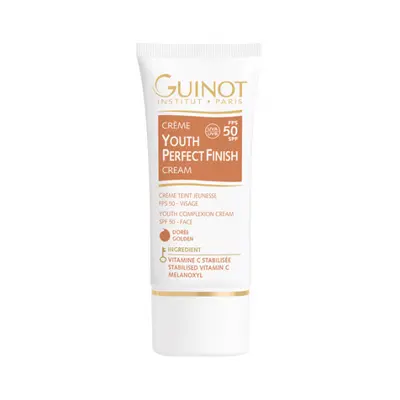 Guinot Youth Perfect Finish Cream SPF50 Crème dorée anti-âge et hydratante 30ml