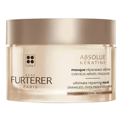 Masque régénérant pour cheveux à structure normale-fine Absolue Keratine, 200 ml, Rene Furterer