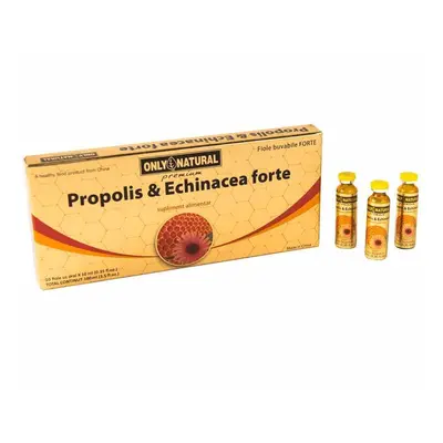 Propolis et Echinacea Forte, 10 ampoules, Only Natural