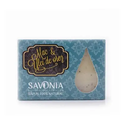 Savon naturel Mac et huile de riz, 90g, Savonia