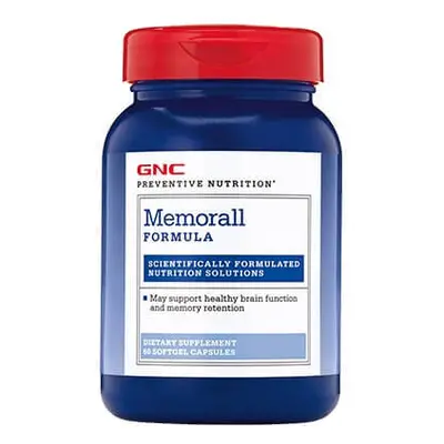 Gnc Preventive Nutrition Memorall, Formule pour la santé du cerveau et l'amélioration de la mémo