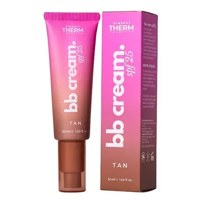 Crème colorante pour le visage SPF25 BB Cream Tan, 50 ml, Synergy Therm