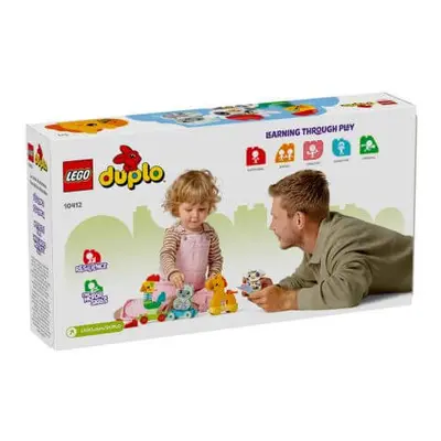 Train des animaux, +18 mois, 10412, Lego Duplo