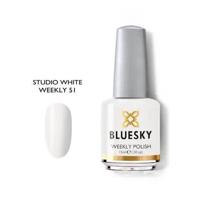 Vernis à ongles Bluesky Studio White 15ml