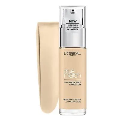 Fond de teint, Loreal, True Match Super Blendable Foundation, 1D/1W Golden Ivory, 30 ml