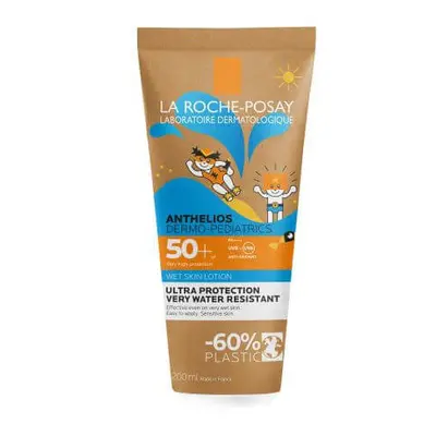 La Roche-Posay Anthelios Dermo-Pediatrics Wet Skin Lotion avec protection solaire SPF 50+ pour l