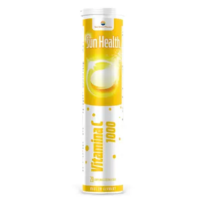 Vitamine C 1000mg Sun Health, 20 comprimés effervescents, Sun Wave Pharma