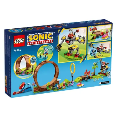 Le défi de la boucle de Sonic dans la région de Green Hill Lego Sonic, 76994, Lego