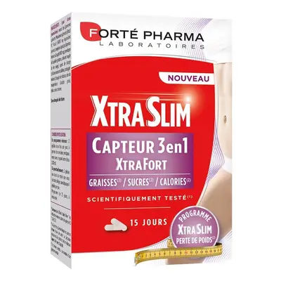 XtraSlim CAPTURE 3 en 1, 60 gélules, Forte Pharma