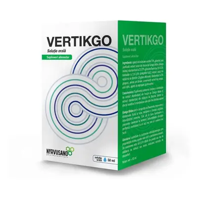 Vertikgo solution orale, 50 ml, Nyrvusano Pharmaceuticals