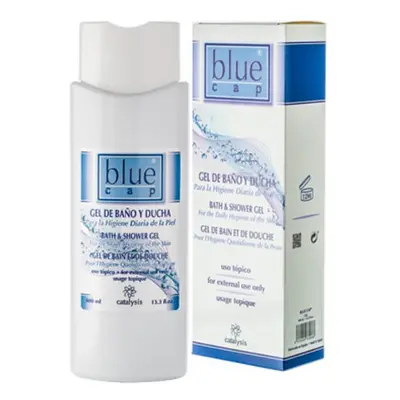 Gel douche, bouchon bleu, 400 ml, Catalysis