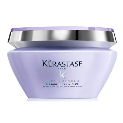 Masque violet pour cheveux blonds Blond Absolu Masque Ultra-Violet, 500 ml, Kerastase