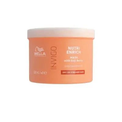 Masque nourrissant pour cheveux secs et abîmés Invigo Nutri-Enrich, 500 ml, Wella Professionals