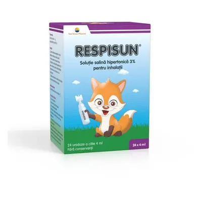 Respisun solution saline hypertonique 3%, 24 doses, Sun Wave Pharma