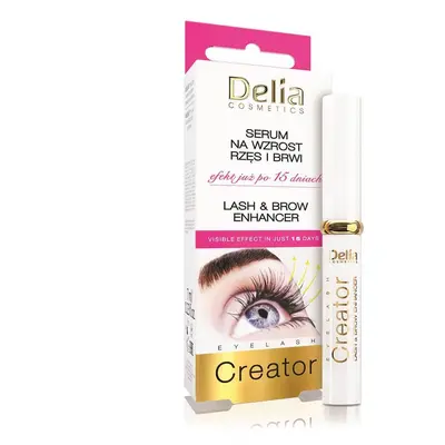 Sérum intensifiant pour cils et sourcils, 7 ml, Delia Cosmetics