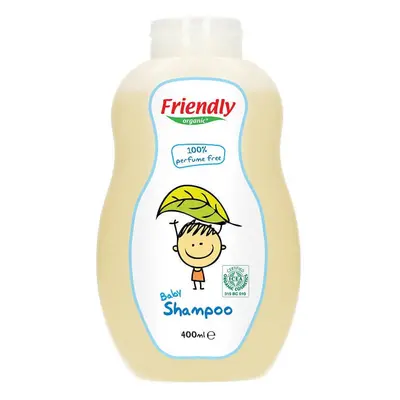 Shampooing sans parfum pour bébé, 400 ml, Friendly Organic