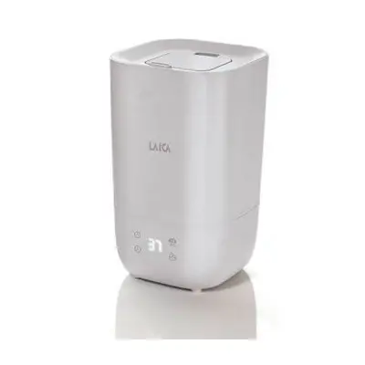 Humidificateur d'ambiance avec vapeur froide et hygromètre, capacité 3,3 litres, Laica