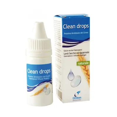 Collyre aux protéines de blé, Clean Drops, 15 ml, Omisan Farmaceutici