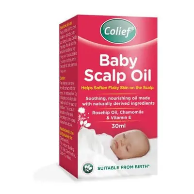 Huile apaisante et nourrissante pour la peau et le cuir chevelu Baby Scalp Oil, 30 ml, Colief