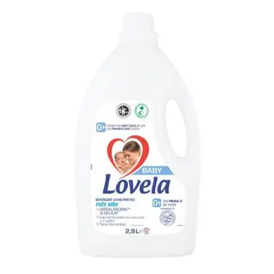 Lessive liquide blanche, 2.9 Litres, Lovela Baby