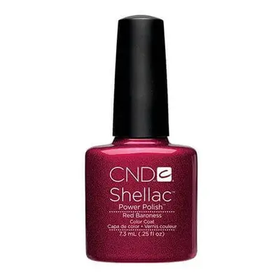 CND Shellac Red Baroness Vernis semi-permanent 7.3ml