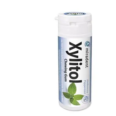 Chewing-gum à la menthe - Miradent Xylitol, 30 pièces, Hager&Werken