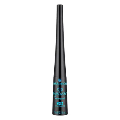 Essence 24h Dip Eyeliner Crayon pour les yeux imperméable 01 Noir, 3 ml