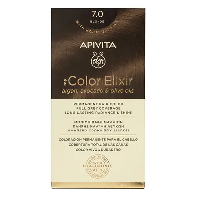 Teinture My Color Elixir, nuance 7.0, Apivita