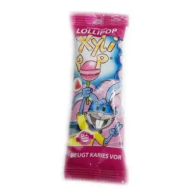 Sucette sans sucre goût fraise XyliPop Miradent, 6g, Hager & Werken