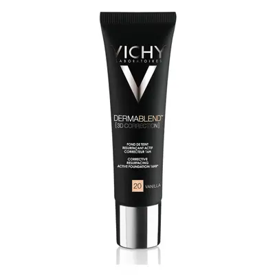 Vichy DermaBlend Fond de teint correcteur nivelant 16h 3D Correction, Teinte 30 Beige, 30 ml