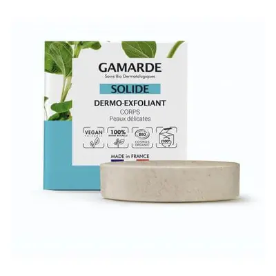 Dermo gommage solide pour le corps, 93 g, Gamarde