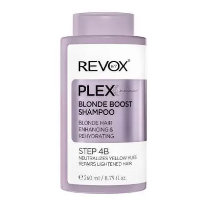 Shampooing pour cheveux blonds B77 Plex, 260 ml, Revox