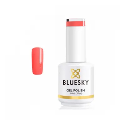 Vernis à ongles semi-permanent Bluesky UV Elegant Orange 15ml