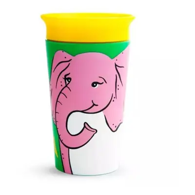 Tasse d'entraînement Miracle 360 Wildlove, +12 mois, Elephant, 266 ml, Munchkin