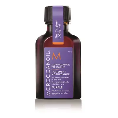 Huile de traitement pour cheveux blonds aux reflets clairs ou grisonnants Purple Purple, 25 ml, 