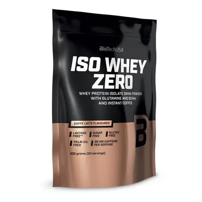 Iso Whey Zero Biotech USA Caffe Latte protéine en poudre, 500 g