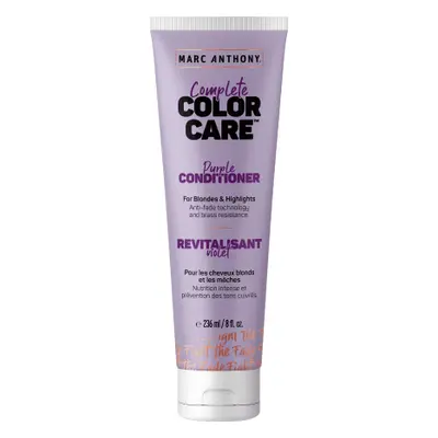 Marc Anthony Color Care après-shampooing violet pour cheveux blonds et méchés, 236 ml