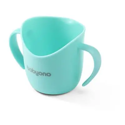 Tasse d'entraînement ergonomique, Turquoise, Babyono