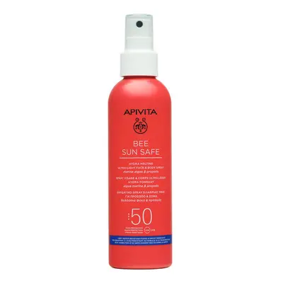 Spray de protection solaire pour le visage et le corps SP50, 200 ml, Bee Sun Safe Apivita