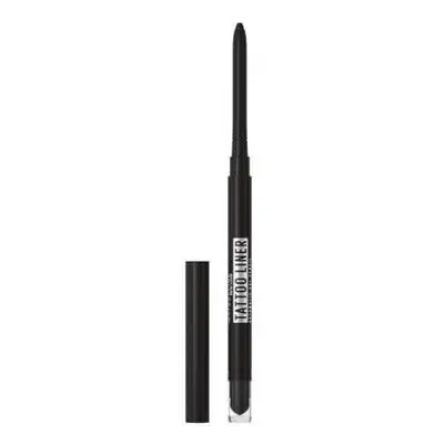 Tattoo Liner Crayon mécanique automatique pour les yeux, noir profond, Maybelline