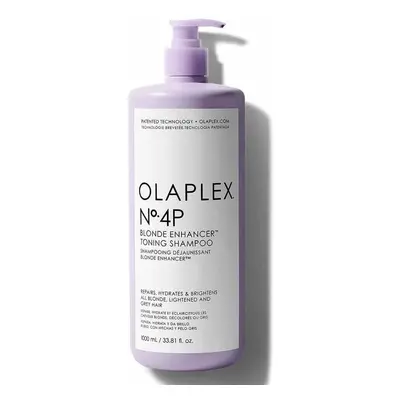 Shampooing colorant pour cheveux blonds No. 4P Blonde Enhancer, 1000 ml, Olaplex