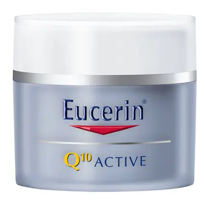 Eucerin Q10 ACTIVE Crème de nuit régénérante anti-rides pour peaux sensibles 50 ml