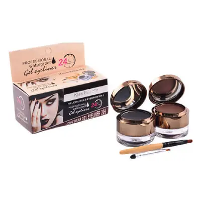 Kiss Beauty gel sourcils & eye-liner + set sourcils & gel sourcils