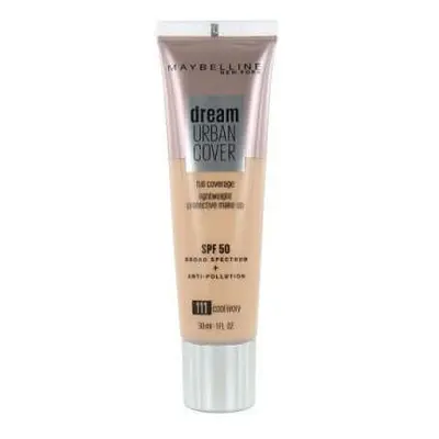 Fond de teint, Maybelline, Dream Urban Cover SPF50, 111 Cool Ivory, 30 ml