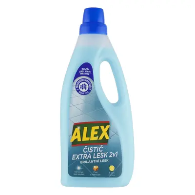 Alex Tile Cleaner Extra Care 2in1 with gloss, lino and vinyl with lemon flavour 750 ml