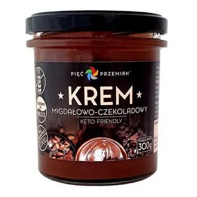 Crème KETO aux amandes et au chocolat 300g FIVE CHANGES