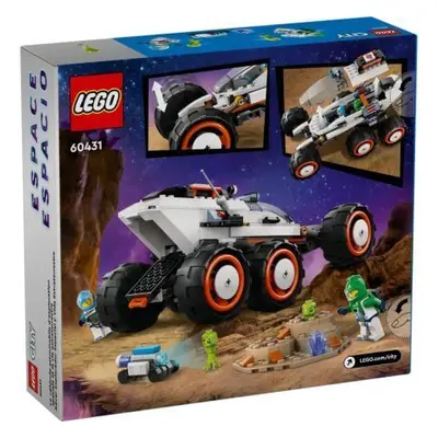 Rover d'exploration spatiale et de vie extraterrestre, +6 ans, 60431, Lego City