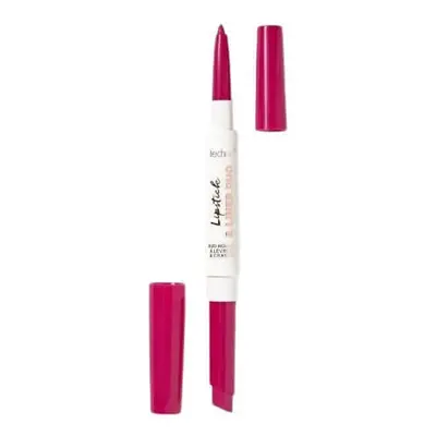 Set de rouge à lèvres et de crayon à lèvres, Technic, Duo, Vegan, Berrylicious, Pink