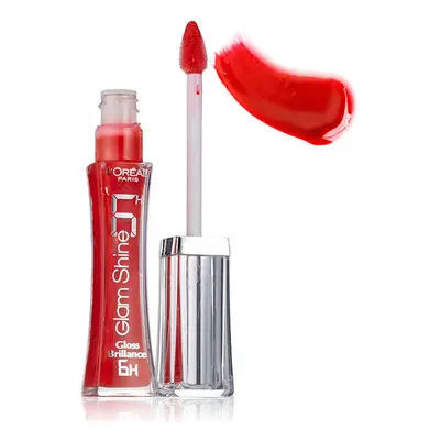 Brillant à lèvres Loreal Glam Shine, nuance 505 Absolutely Red